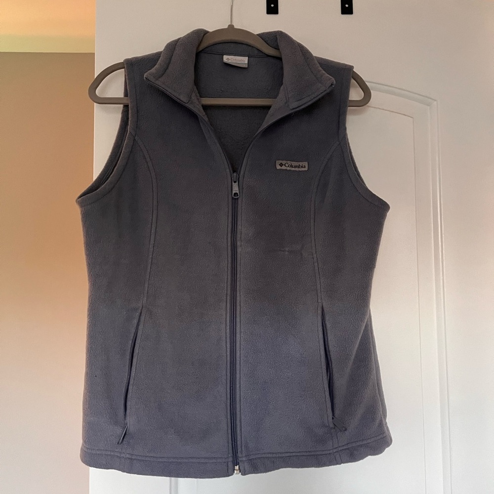 Columbia Periwinkle Fleece Vest